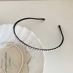 Women 2025 Hot Sale Slim Headbands Fashion Elegant Simple Customized Bulk Order in Stock Hairbands Accessories for Female Daily