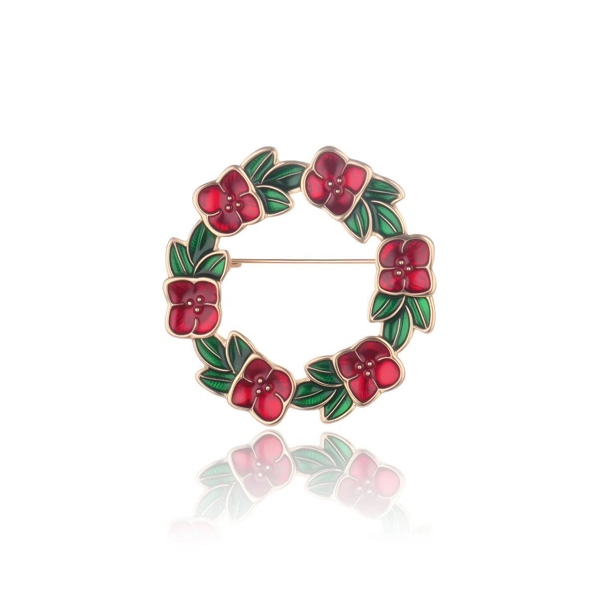 Fashion Luxury Flowers Sweet Floral Brooches for Girls Stylish Pins Jewelry for Women Ladies Accessories New Design Wholesale