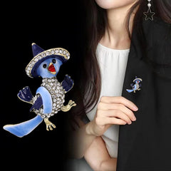 Fashion Birds New Design Trendy Sweet Brooches for Girls Stylish Animals Stylish Pins Jewelry for Women Ladies Accessories