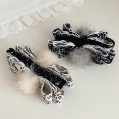 Fashion Dress Flower Hair Clips for Girls Elegant Trendy Banana Clips for Women Ladies Hair Accessories Chinese Manufacturer