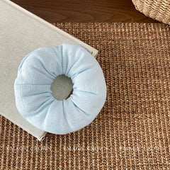 Brand New Women's Soft Cotton Plaid Scrunchies Colorful Cute Hair Ties for Girls Fashionable Accessories with Sweet Style