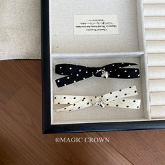 Women Bowknot Dots Heart Small Duckbill Clips Fashion Graceful Barrettes Minimalistic Hair Claws for Girls Daily Use Accessories