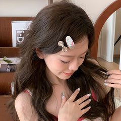 Brand New Alloy Kitty Bowknot Hair Clips for Girls Kids Women Sweet Cute Fashionable Alligator Hair Accessories for Parties