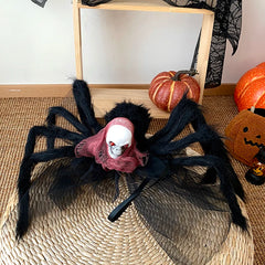Women 2025 Halloween Festival Spider Human Skeleton Hair Clips Fashion Scary Customized in Stock Hairpins Accessory for Female
