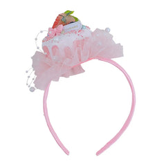 Girls Princess Style Rabbit Letter Tulle Slim Headbands Fashion Sweet Wholesale in Stock Hairbands Accessories for Children Use
