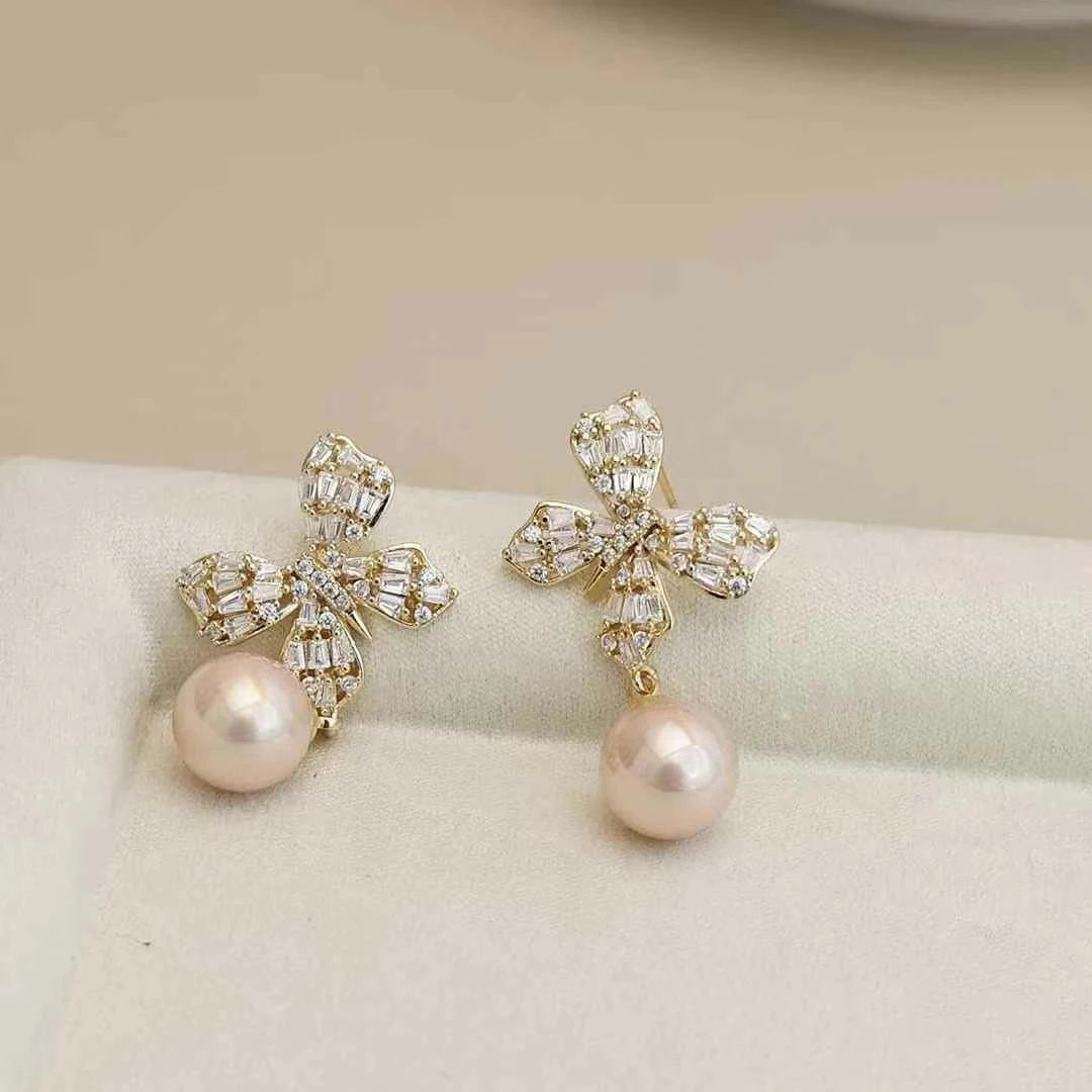 Fashion Sweet Simple Classic Imitation Pearl Drop Earrings for Girls  Elegant Art Deco Glamorous Jewelry for Women Accessories