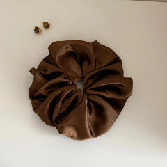 2025 Hot Sale High Elastic Ponytail Holder Scrunchies Elegant Vintage Simple in Stock Hair Ties Accessories for Women Daily Use