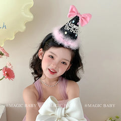 Chic Bowknot Headband for Baby Girls Sweet Birthday Fashion Hair Accessories for Kids and Teens Stock Included