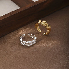 Fashion Copper Cuff Rings for Girls Simple Minimalistic Trendy Classic Jewelry for Women Ladies China Manufacturer Wholesale