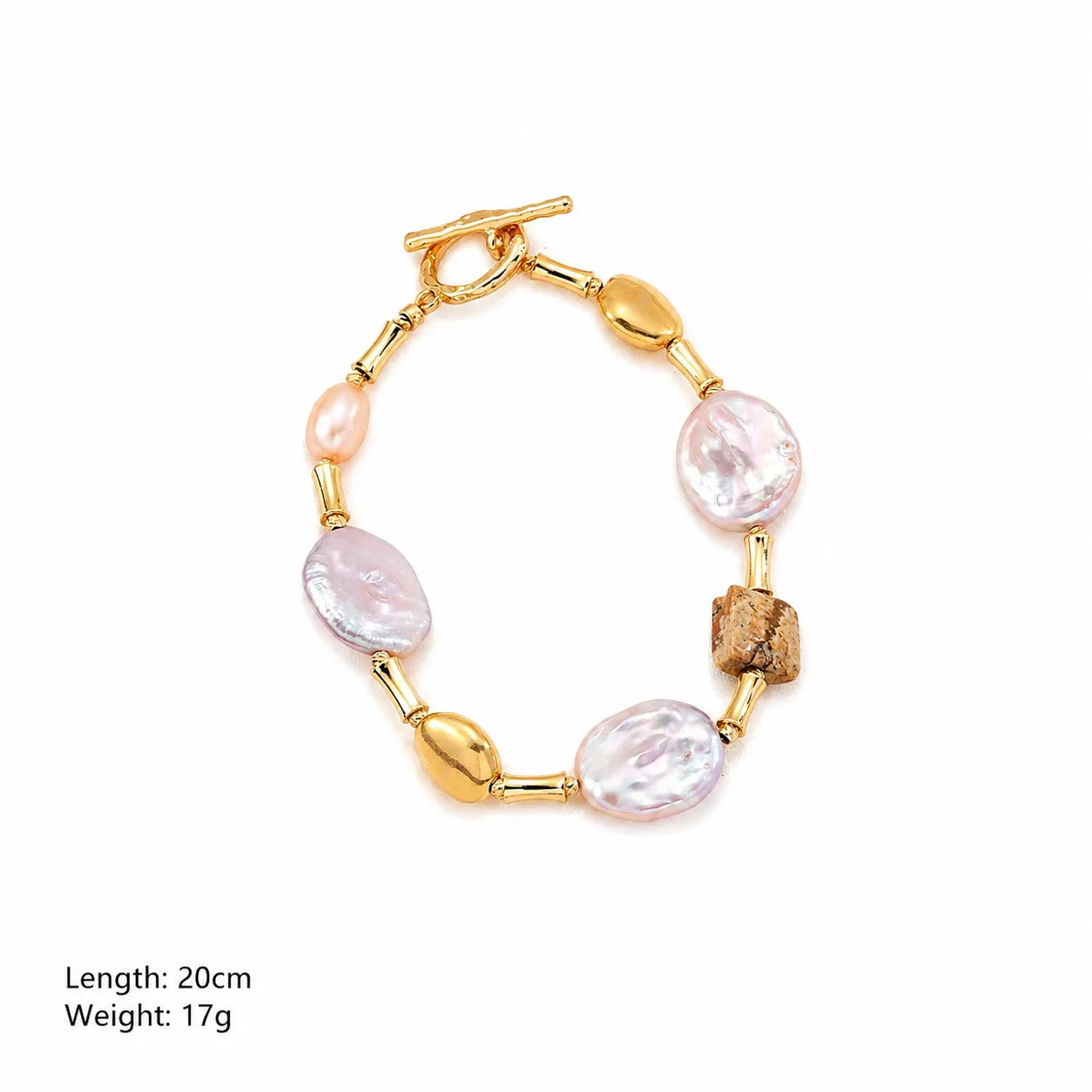 Fashion Turquoise Baroque Pearl Natural Stone Freshwater Pearl Bracelets for Girls Vintage Jewelry for Women Ladies Wholesale