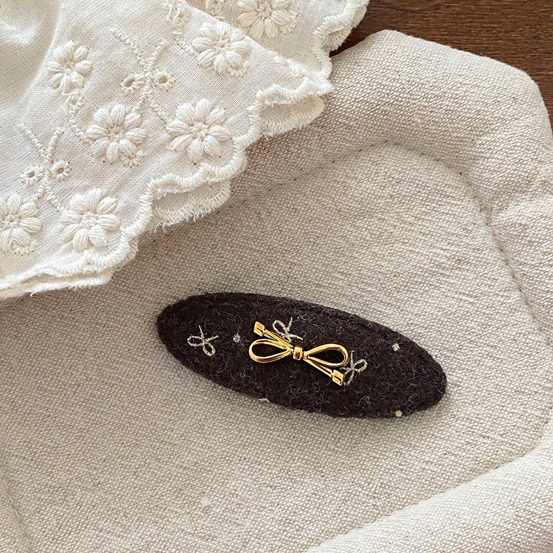 Sweet Fur Cute Animals Bowknot Hair Clips for Girls Bear Elegant Snap Clips for Women Ladies Hair Accessories Chinese Supplier