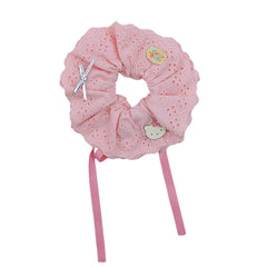 Fashion Cute Solid Color Kitty Cat Bowknot Scrunchies Sweet Kawaii Hair Ties for Baby Girls and Kids Children Hair Accessories