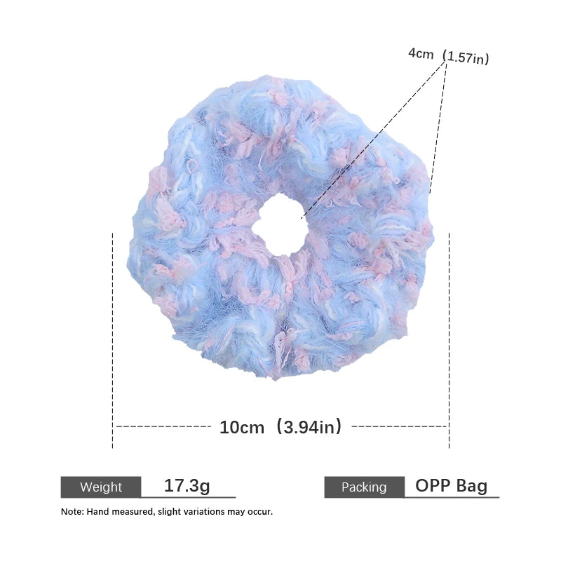 Fashion Trendy Stylish Minimalistic Scrunchies for Girls Sweet Elegant Hair Ties for Women Ladies Hair Accessories in Stock