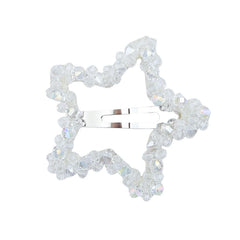 Simple Star Glitter Lustrous Hair Clips for Girls Fashion Chic Elegant Snap Clips for Women Ladies Hair Accessories in Stock