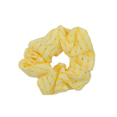 Solid White Large High Elastic Scrunchies Kids Trendy Hair Ties Accessory Children's Ponytail Holder Sweet Stock