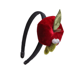 Cute Apple Shaped Lustrous Head Band for Girls Sweet Fashion Trendy Hair Bands for Women Ladies Femme Hair Accessories Stylish