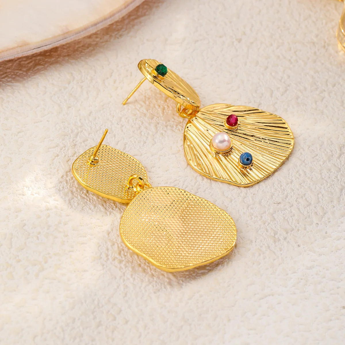Women New Design 18k Gold-plated S925 Silver Earring Gold Elegant Fashion Trendy Factory Price in Stock Jewelry for Female Daily