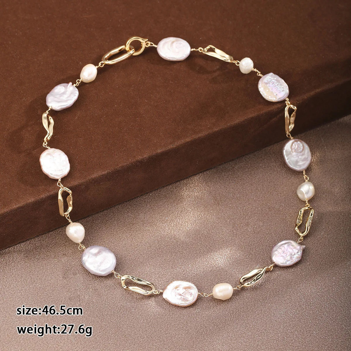 Fashion Freshwater Pearl Baroque Jewelry Sets for Girls Sweet Necklaces Bracelets for Women Ladies Wholesale China Factory