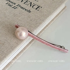 Fashion Simple Elegant Luxury Hair Clips for Girls Sweet Imitation Pearl Bobby Pin for Women Ladies Hair Accessories in Stock