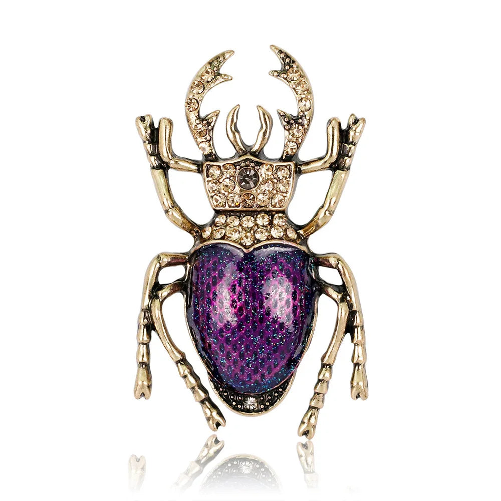 Fashion New Design Insects Trendy Stylish Brooches for Girls Glamorous Pins Jewelry for Women Ladies Accessories Hot Sale