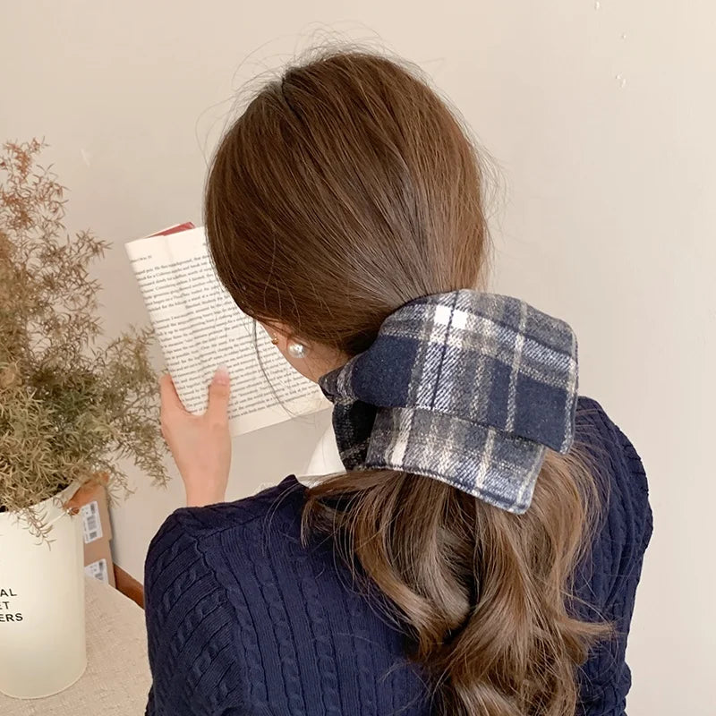 Women Hot Sale New Design High Elastic Hair Tie Fashion Elegant Customized Bulk in Stock Thick Thin Hair Scrunchy Accessory