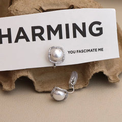 Fashion Simple Glitter Sweet Elegant Clip on Earrings for Girls Refined Latest Jewelry for Women Ladies Accessories Wholesale