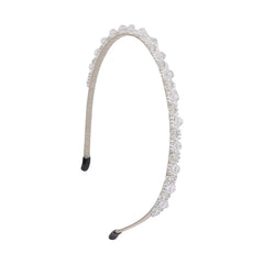Elegant Princess Style Glitter Headband for Women Lustrous Sparkle Hair Accessories for Girls and Ladies