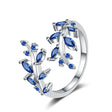 The opening is adjustable. / Blue