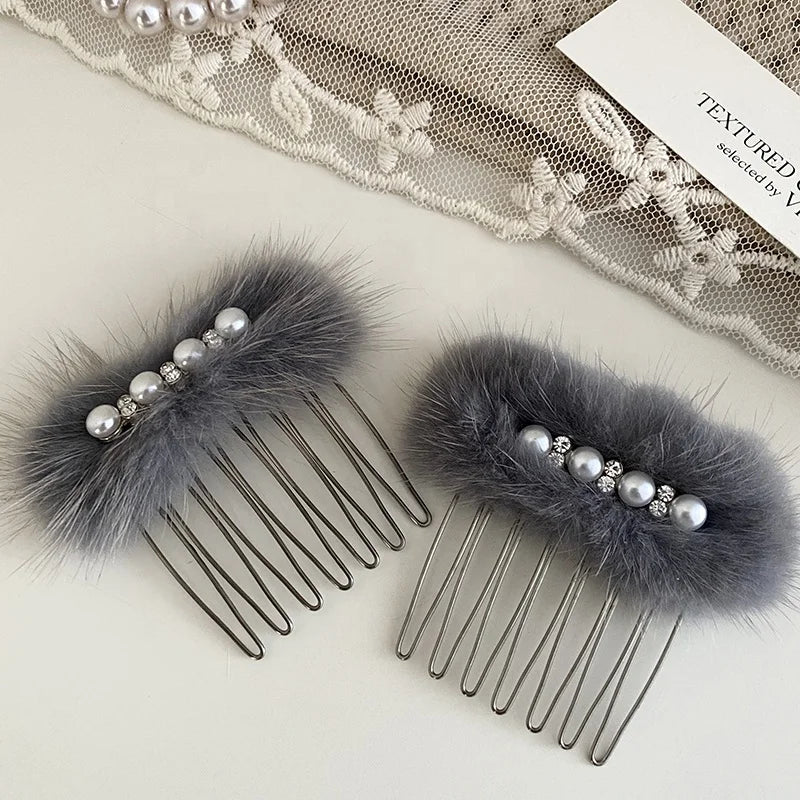 Fashion Elegant Comb Simple Hair Clips for Girls Sweet French Style for Women Ladies Hair Accessories Chinese Supplier in Stock