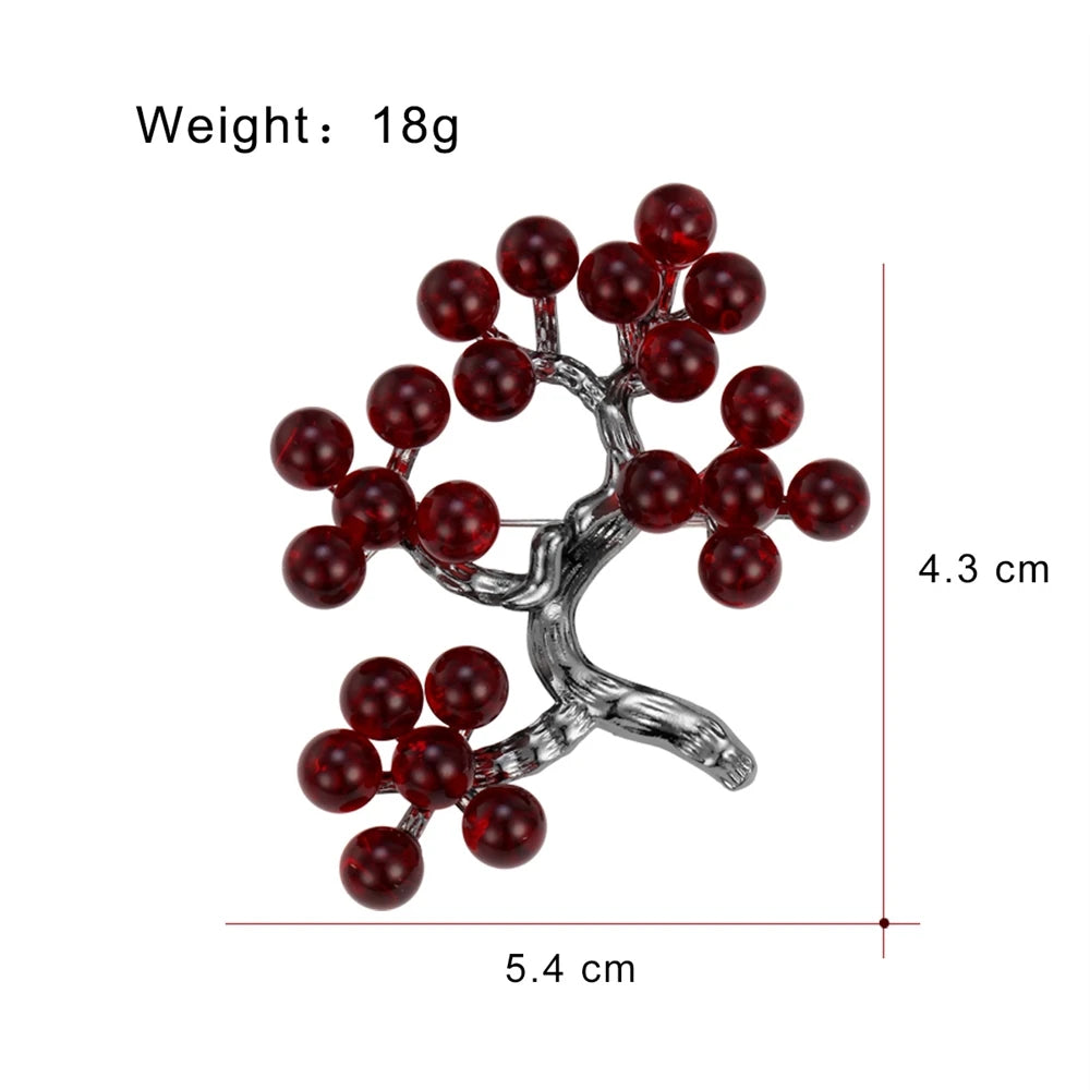 Fashion Plants Flowers Dainty Brooches for Girls Sweet Elegant Bold Pins Jewelry for Women Ladies Accessories Female Hot Sale