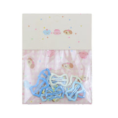 Blue Cute Sweet Star Hair Clips for Girls Chic Simple Elegant Kawaii Snap Hair Accessories for Children for Parties
