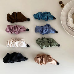 Women 2025 Hot Sale New Design Solid Colored Banana Clips Fashion Elegant Vintage Bulk Order in Stock Daily Hairpins Accessories