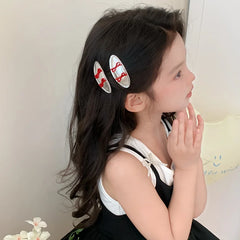 Girly Aesthetic Small Cat Bowknot Snap Clips Sweet Cute Pink Fashion Wholesale in Stock Hairpins Accessories for Children Kids