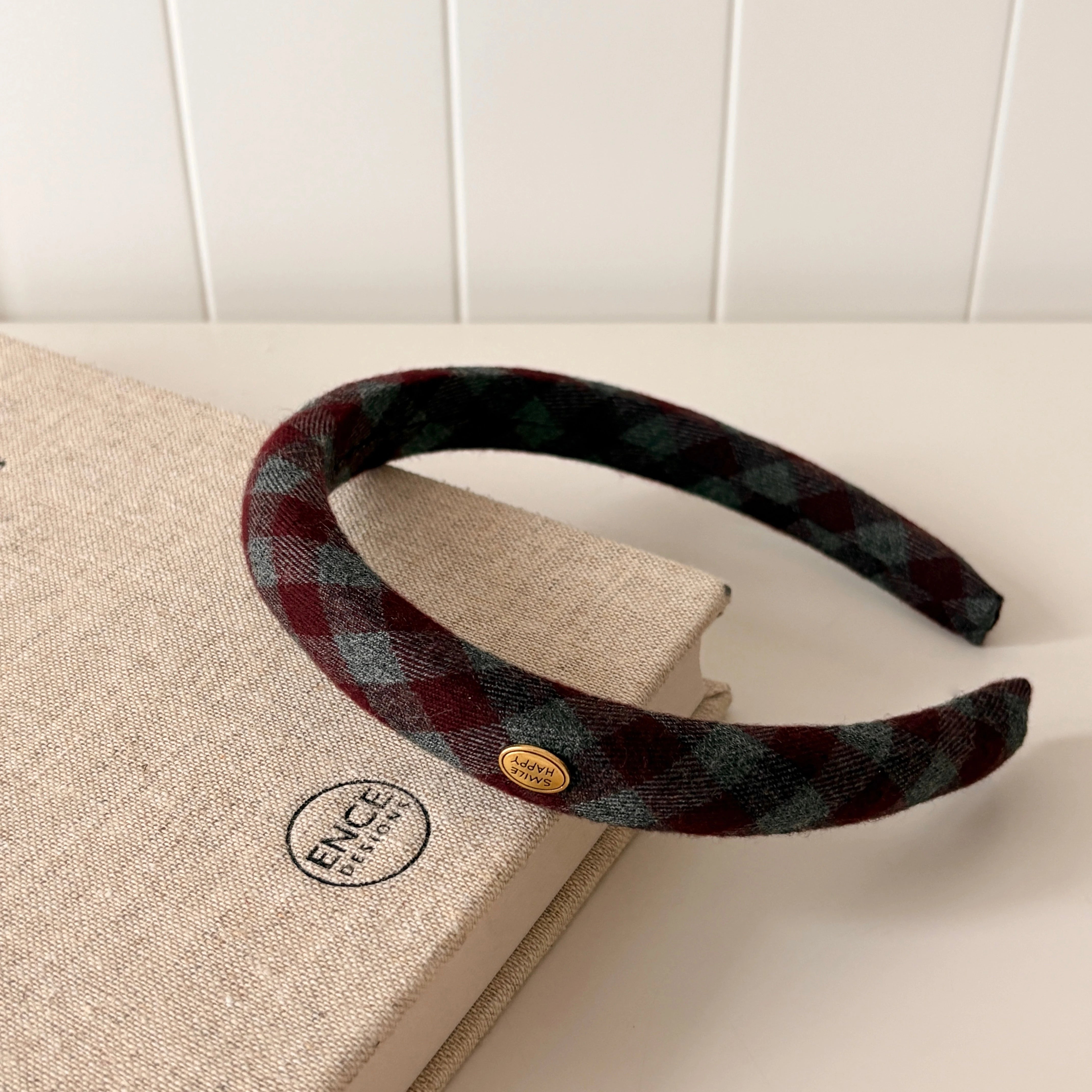 Fashion Plaid Vintage Head Band for Girls Sweet Elegant Cute Graceful Hair Band for Women Ladies Hair Accessories Female Chic