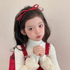 Solid Color Simple Classic Headband for Baby Girls Festival New Year Hair Band Accessories for Kids Children Stock