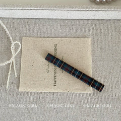 Classic Fashion Plaid Hair Clips for Girls Simple Minimalistic Trendy Bobby Pin for Women Ladies Hair Accessories in Stock