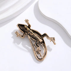 Fashion Lizard Elegant Cool Spicy Brooches for Girls Trendy Stylish Glamorous Animals Pins Jewelry for Women Ladies Accessories