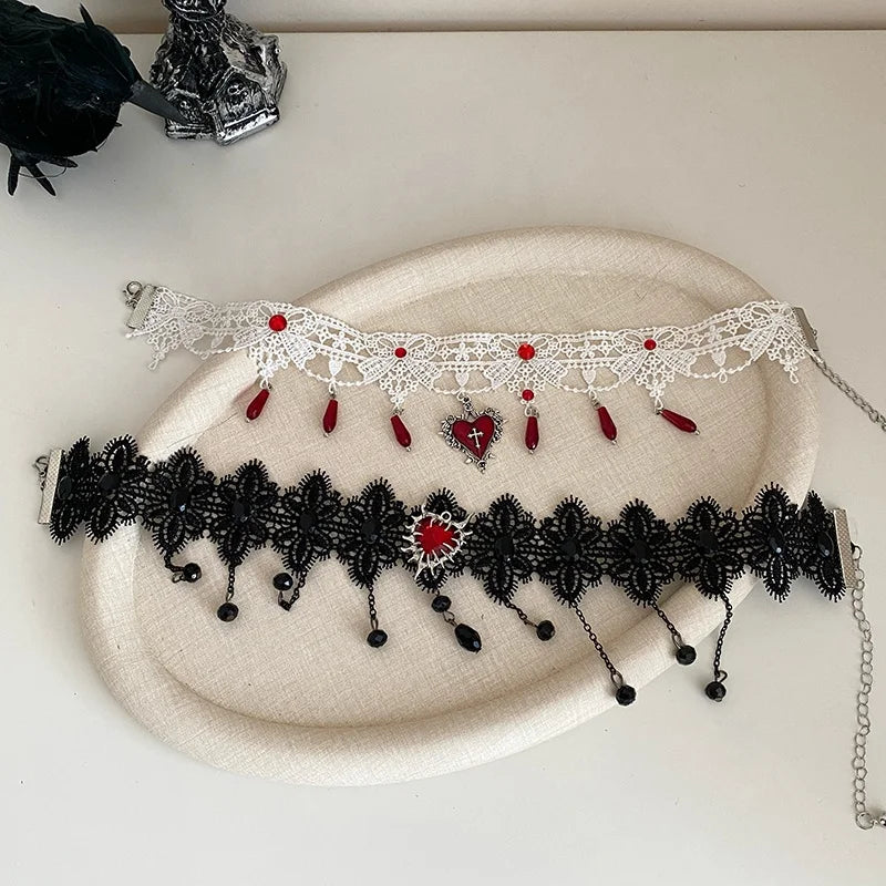 Female Solid Colored Halloween Festival Necklace Celebration Fashion Elegant Bulk Order in Stock Collarbone Necklace Accessories