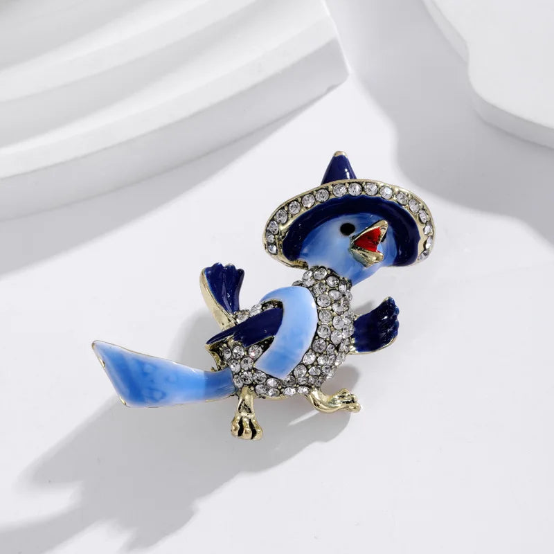 Fashion Birds New Design Trendy Sweet Brooches for Girls Stylish Animals Stylish Pins Jewelry for Women Ladies Accessories