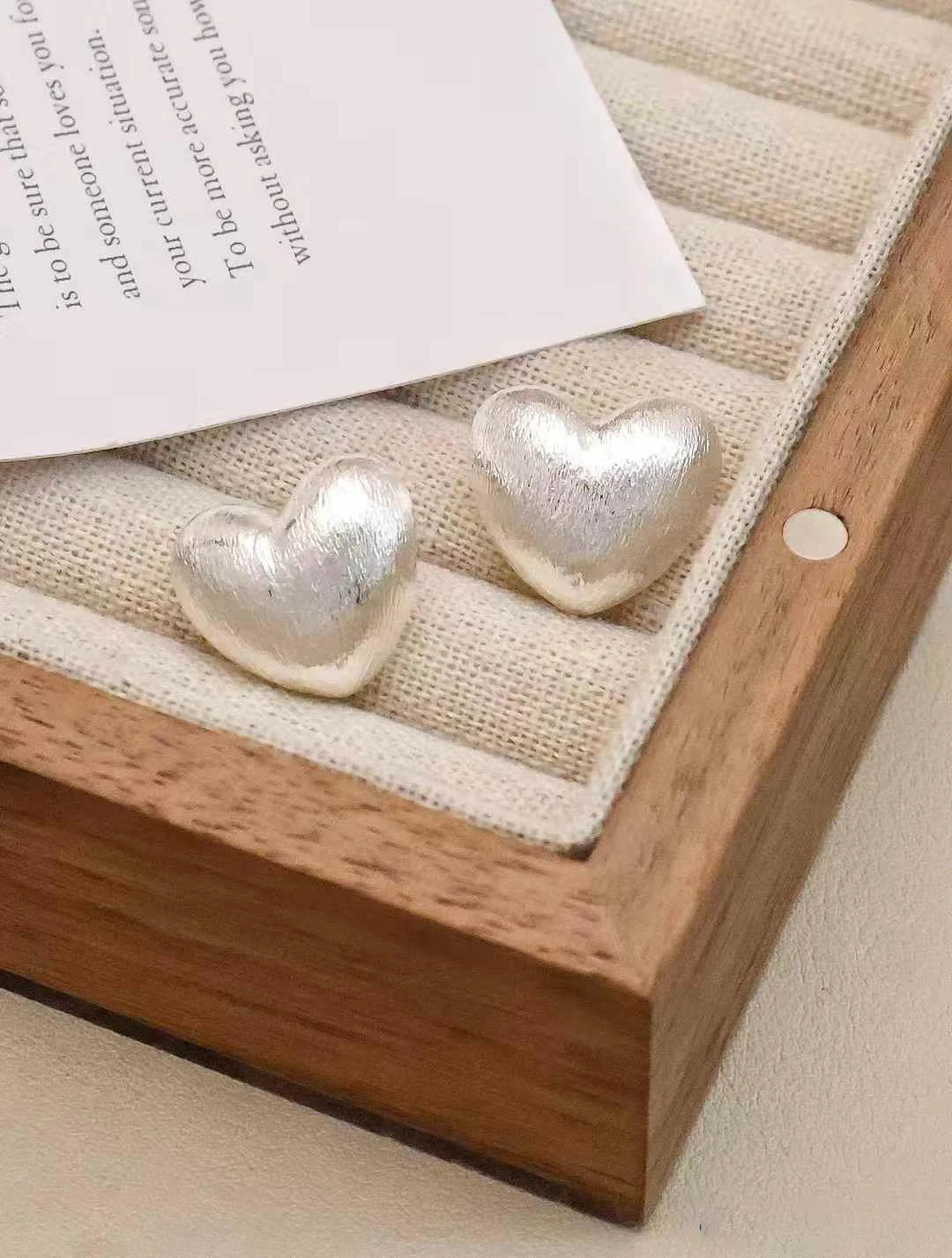 Ladies Heart Flower Shape Small Mini Stud Earring Fashion Trendy Graceful Elegant Bulk Order Jewelry Accessories for Women Daily