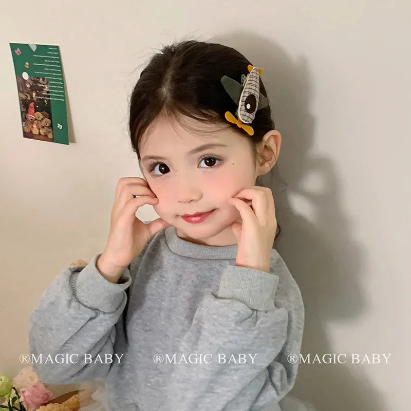 Fashion Chic Sweet Hair Clips for Baby Girls Airplane Cool Alligators for Kids Children Hair Accessories Chinese Suppliers