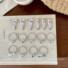 Simple Sweet Cute Minimalistic Bowknot Hair Clips for Baby Girls Kawaii Fashion Snap Clips for Kids Children Hair Accessories