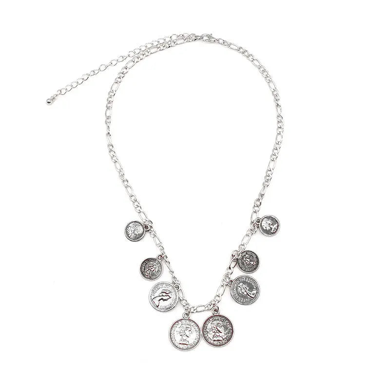 Fashion Luxury Punk Trendy Stylish Necklaces for Girls Glamorous Charms Jewelry for Women Ladies Accessories Daily Wholesale