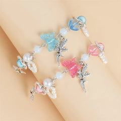 Fashion Butterfly Heart Bracelets for Girls Sweet Cute Y2K Jewellry for Women Ladies Teenager Accessories Chinese Supplier