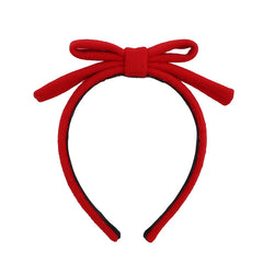 Classic Bowknot Headband for Women Girls Fashion Trendy Stylish Hair Accessories Solid Color Sweet Cute