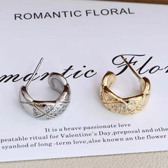 Fashion Trendy Chic Simple Classic Hoop Earrings for Girls Elegant Art Deco Charms Jewelry for Women Ladies Accessories OOTD