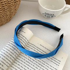 Simple Minimalistic Solid Color Head Band for Baby Girls Fashion Chic Hair Band for Kids Children Hair Accessories in Stock