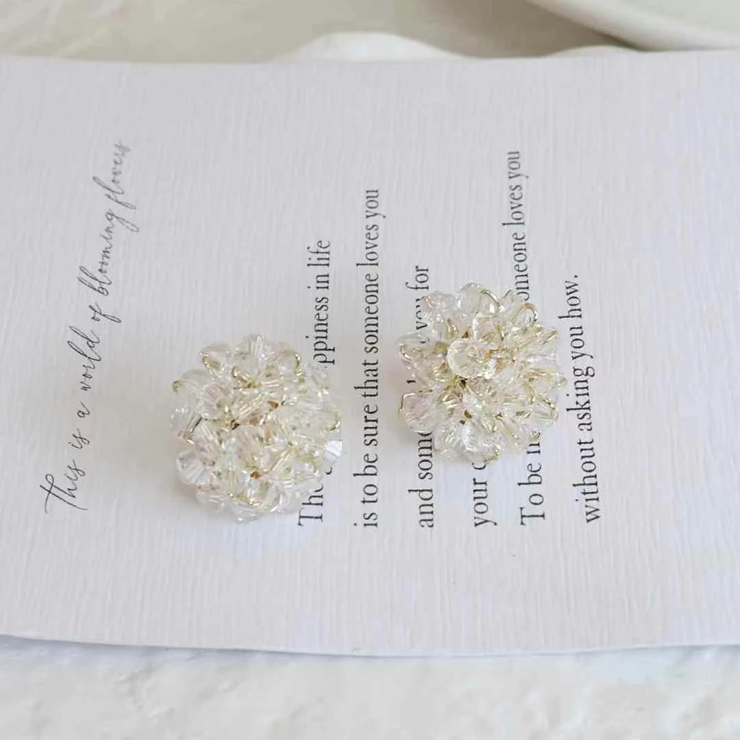 Women Creative Design Simple Stud Earring Trendy Popular Chic Sparking Bulk Order High Quality Jewelry Accessories for Causal