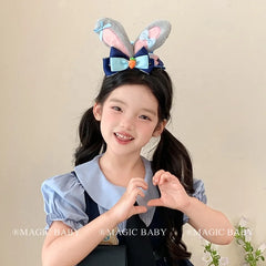 Fashion Cute Rabbit Cartoon Hair  Clips for Baby Girls Bowknot Animals Alligators for Kids Children Hair Accessories in Stock