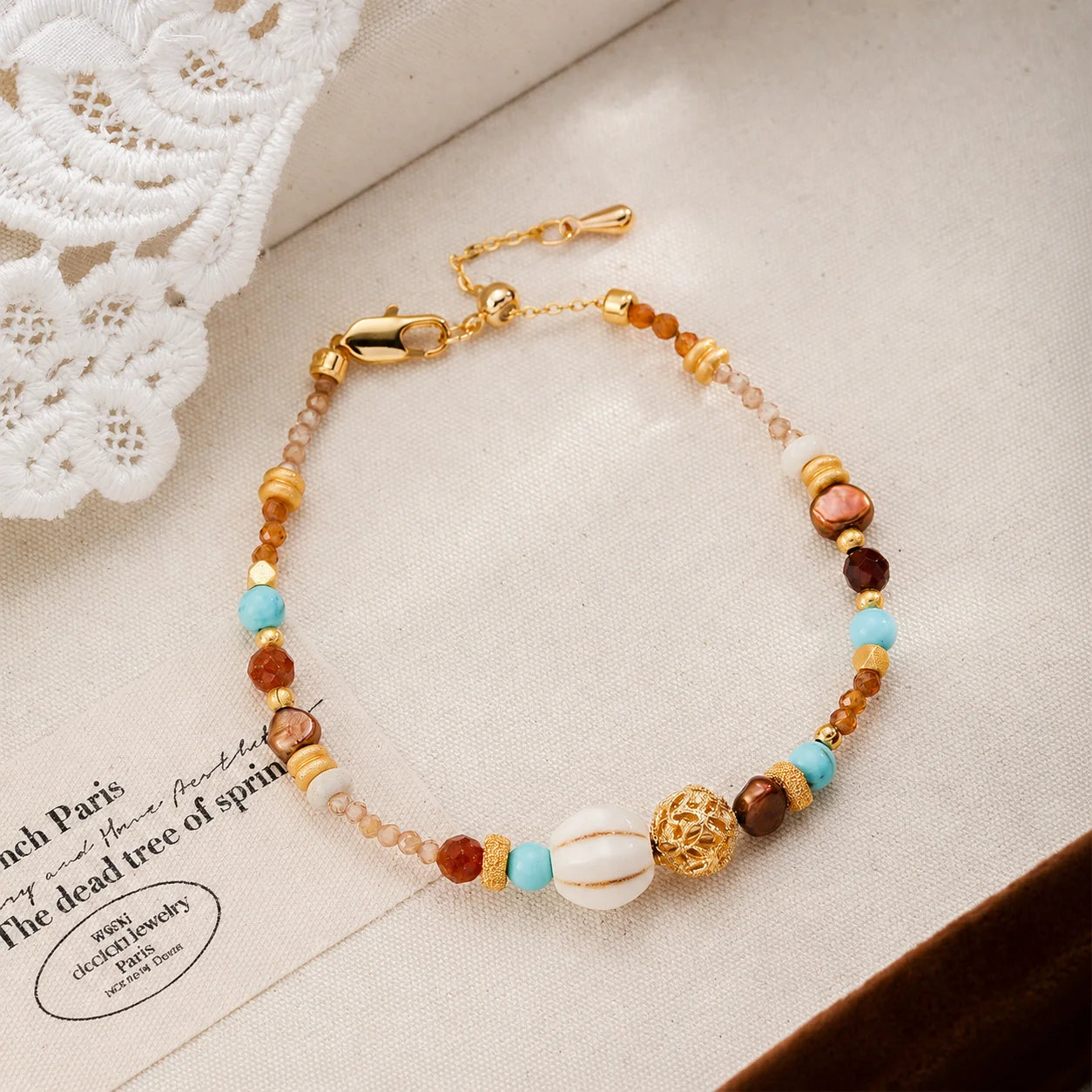 Fashion Cubic Zirconia Turquoise Freshwater Pearl Jewelry Sets for Girls Necklaces Bracelets for Women Ladies Wholesale Bulk